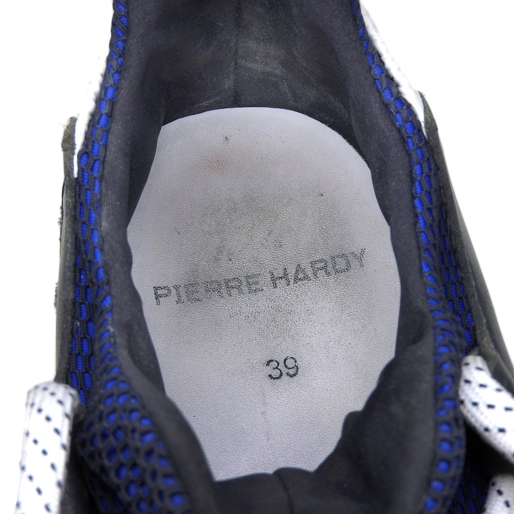 PIERRE HARDY ピエールアルディ TREK COMET トレックコメット スニーカー シューズ メンズ ブルー×ブラック×ホワイト 39_画像7