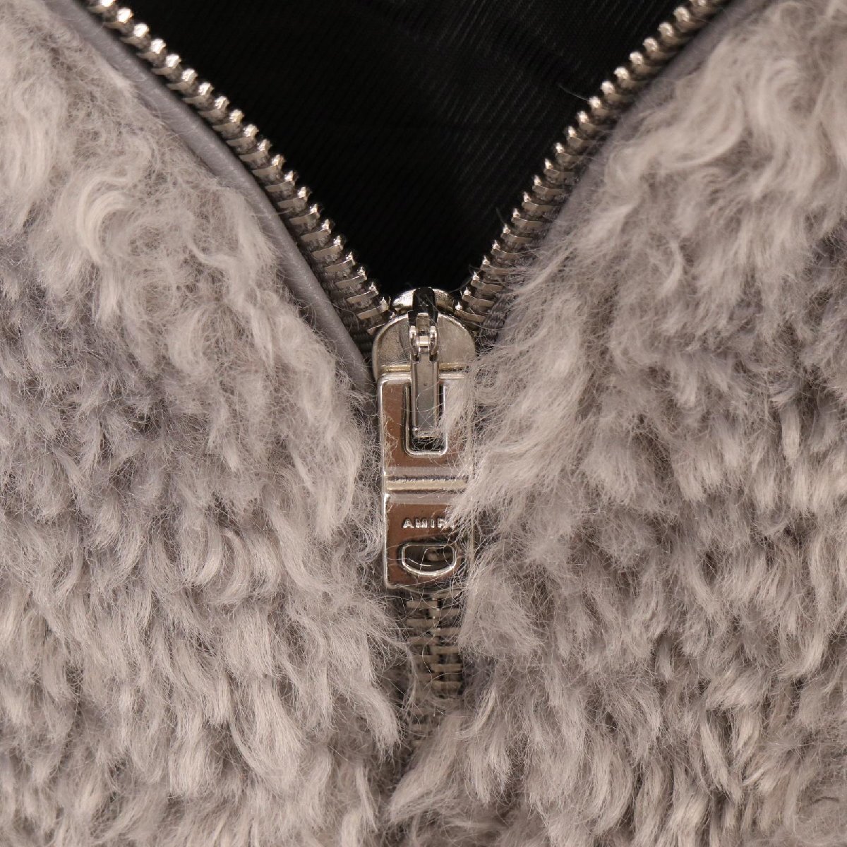 AMIRI アミリ AW23MOS108 23AW グレー Fuzzy TRACK JACKET グレー 48 ジャケット ポリエステル メンズ 中古の画像7