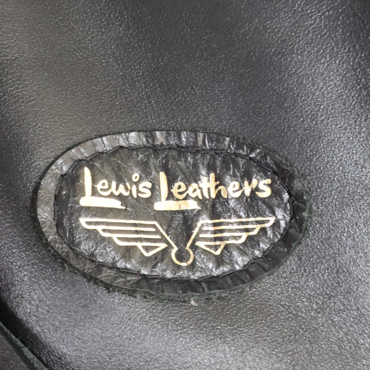 Lewis Leathers ルイスレザー 391T タイトフィットライトニング ホースハイド ダブルライダース ジャケット 36 ブラック メンズ_画像8