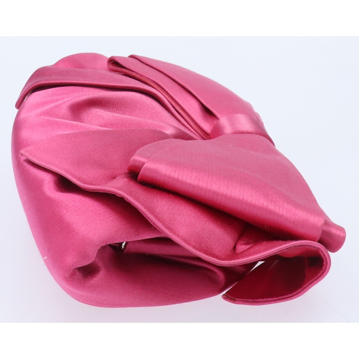 JUDITH LEIBER Judy s Lee bar satin ribbon clutch bag Pink Lady -s