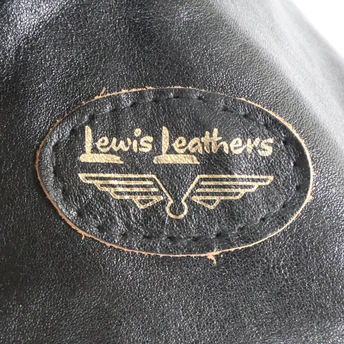 美品/23年製 Lewis Leathers ルイスレザー 441T サイクロン タイトフィット フルベジタブルタンニン鞣しカウハイド ダブルライダース36_画像8
