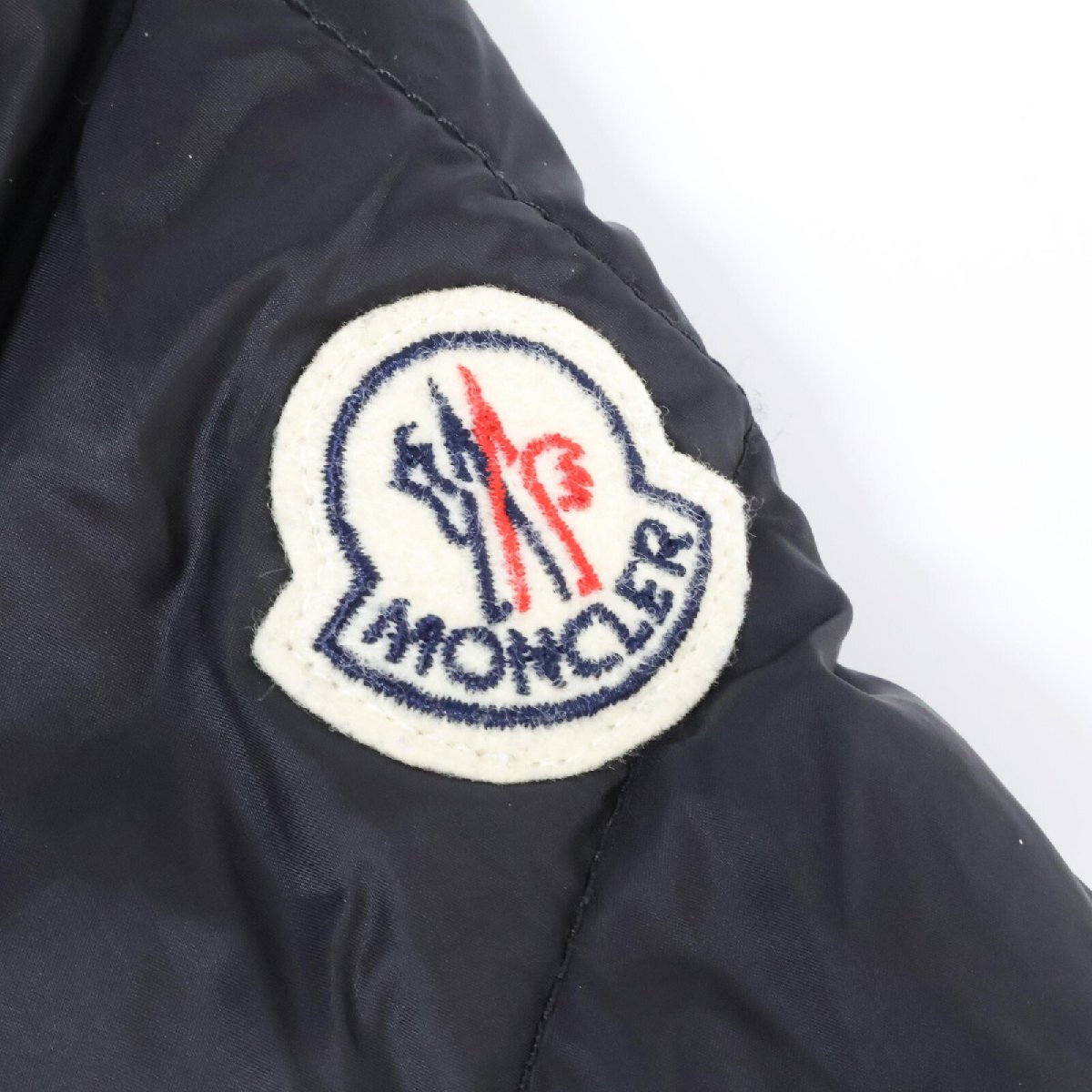 国内正規/ MONCLER モンクレール VERRERIEヴェリエリ フード付ダウン コート 0 ブラック レディース_画像10