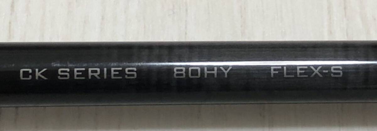 レア! PXG 純正品特注品　TENSEI CK PRO (テンセイCKプロ)80HY S GolfPride TourVelvet MIDSIZE+4_画像1