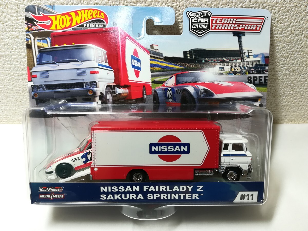 HW TEAM TRANSPORT チームトランスポート NISSAN FAIRLADY Z SAKURA SPRINTER 240Z Gノーズ サクラスプリンター S30Z フェアレディZ_画像1