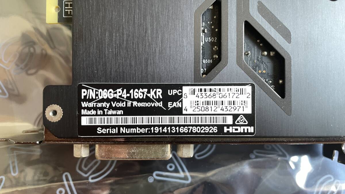 EVGA Geforce GTX1660Ti SC Ultra Gaming 6GB GDDR6 Dual FAN_画像3