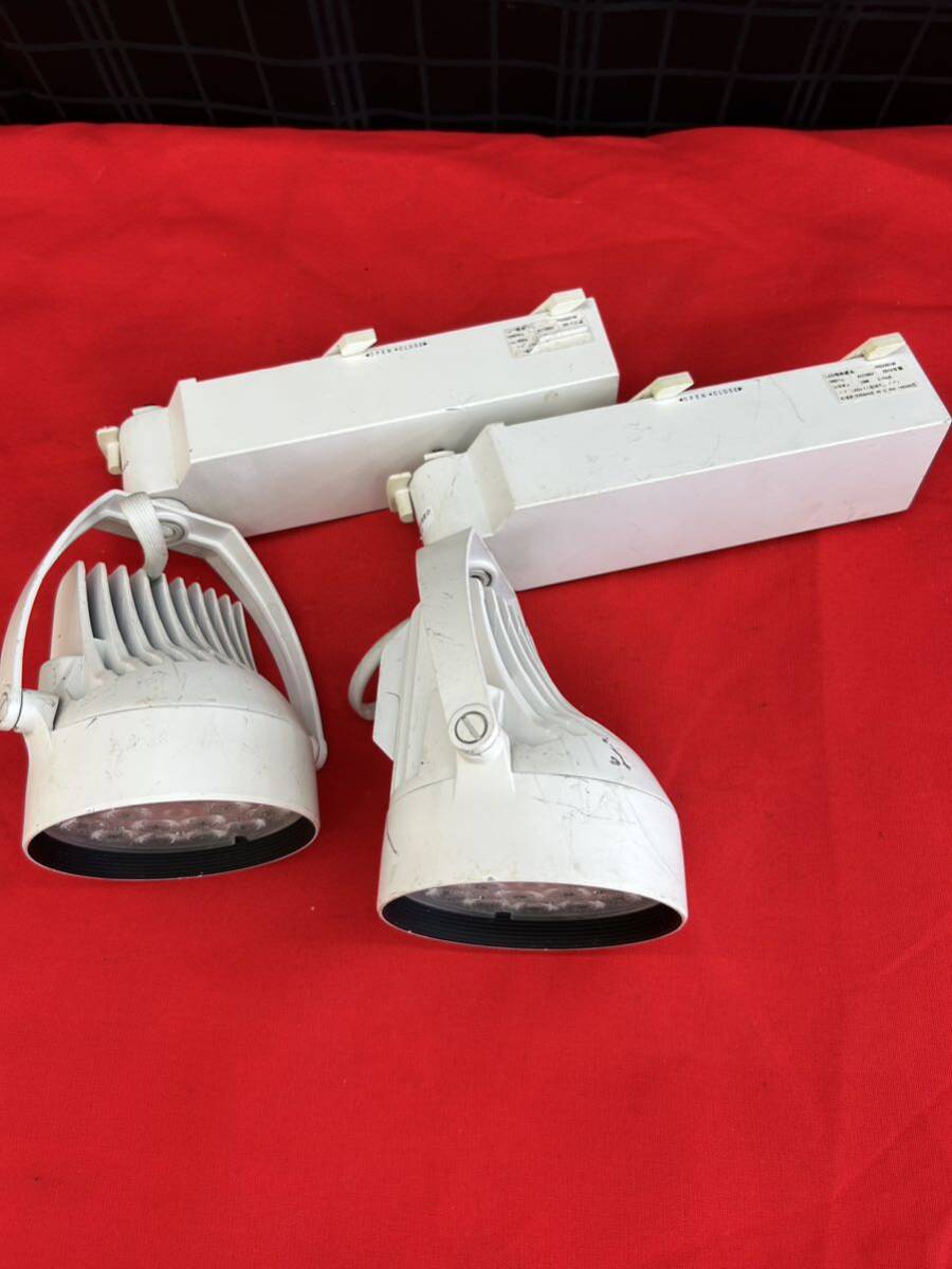 8-5-16-6 遠藤照明 LED スポットライト ERS3606W 2011年製 2個セット　動作確認済み_画像2