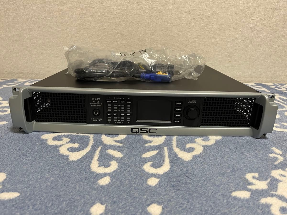 美品 QSC キューエスシー PLD4 3 4チャンネル パワーアンプ PA 美品 QSC キューエスシー PLD4 3 4チャンネル パワーアンプ PA