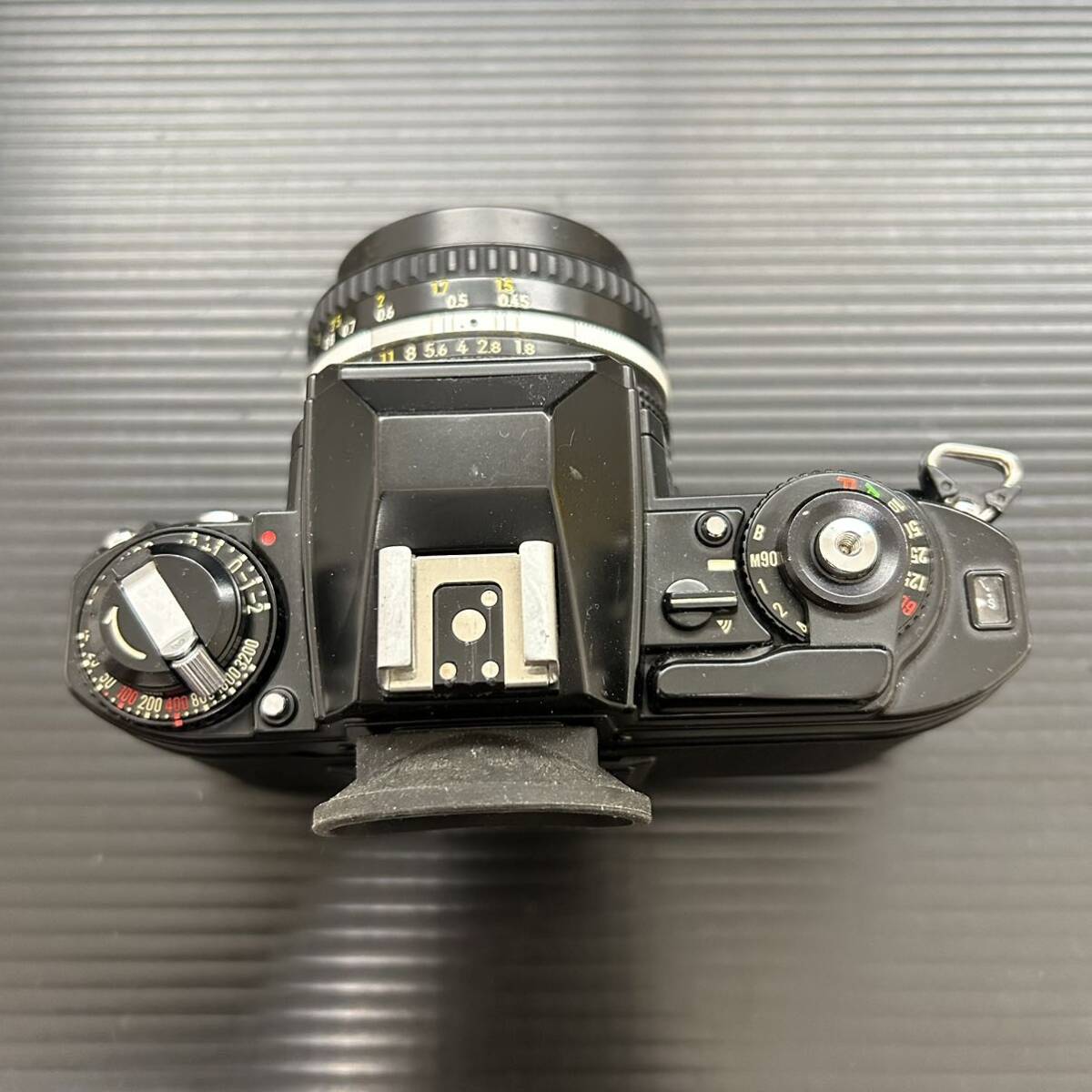 一眼レフフィルムカメラ Nikon ニコン FG NIKKOR 50mm 1:1.8 （動作未確認 中古品）の画像4