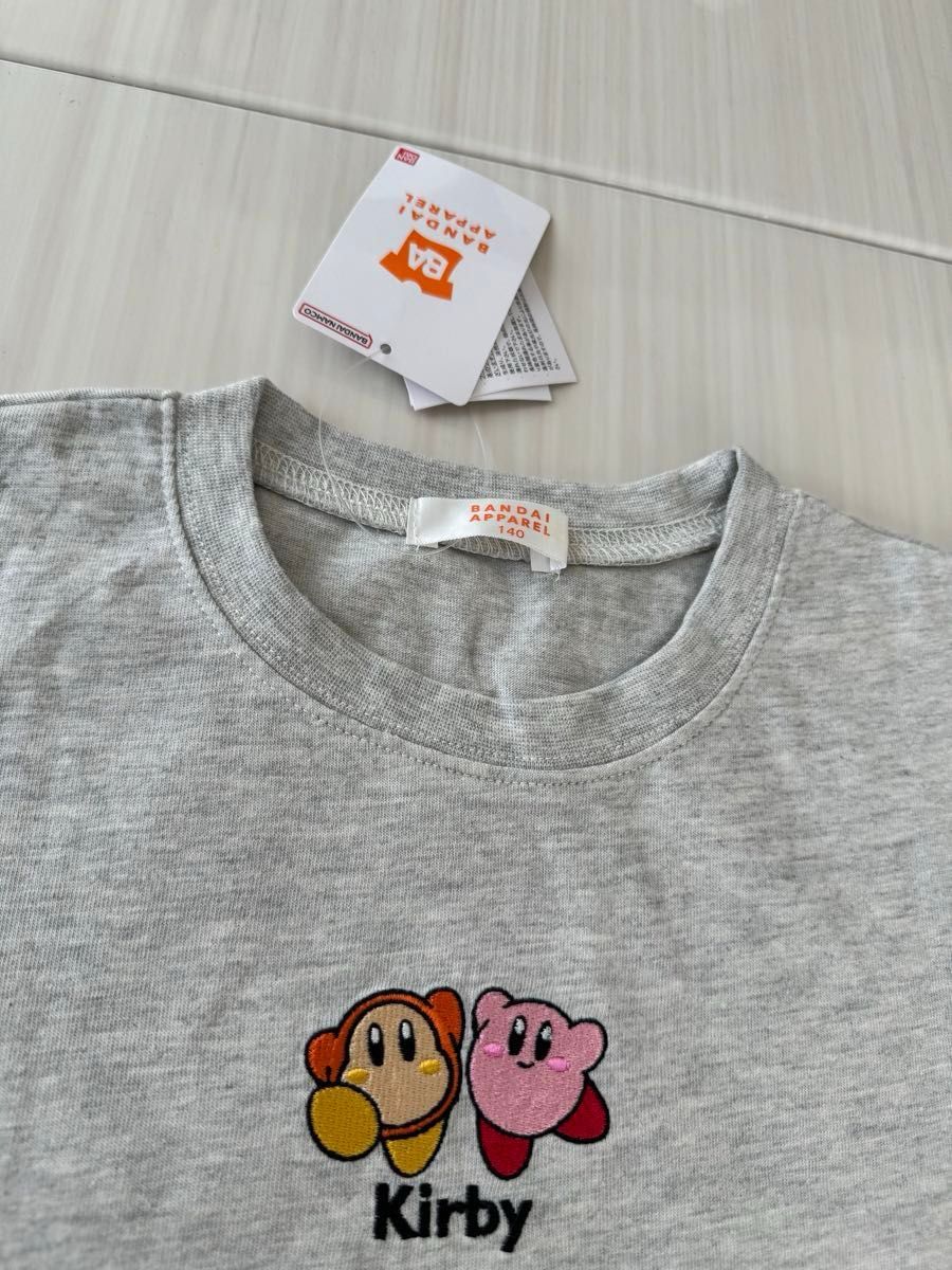 新品未使用星のカービィTシャツ　男の子　半袖Tシャツ　女の子　Tシャツ140cm