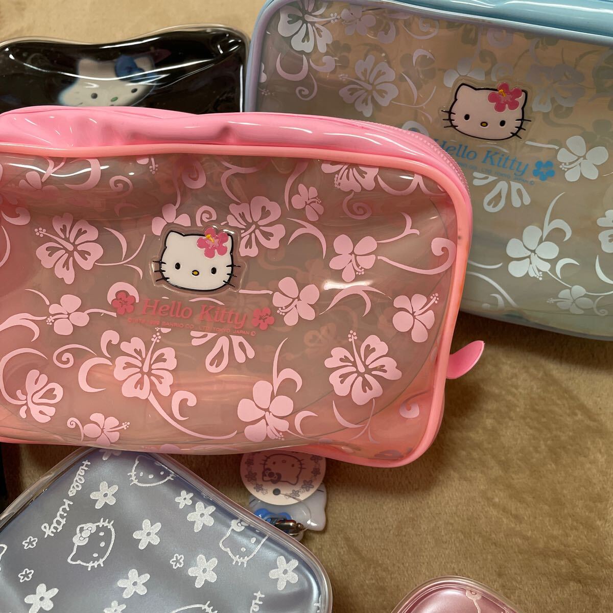  редкий Hello Kitty 1999 эпоха Heisei retro сумка комплект подлинная вещь Sanrio