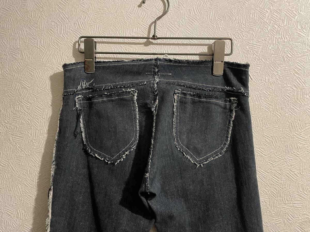 ◯ イタリア製 Maison Martin Margiela MM6 カットオフ デニム ◯ イタリア製 Maison Martin Margiela MM6 カットオフ デニム