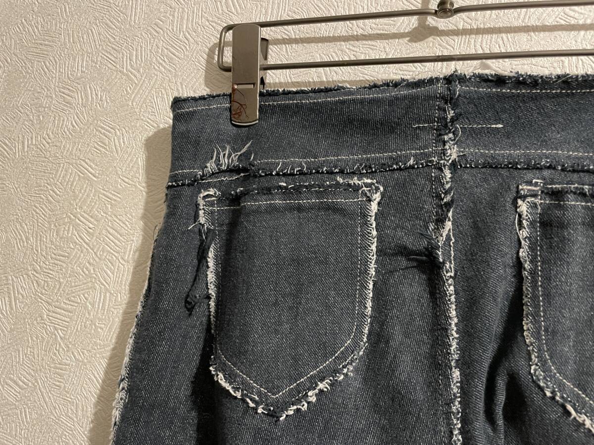 ◯ イタリア製 Maison Martin Margiela MM6 カットオフ デニム ◯ イタリア製 Maison Martin Margiela MM6 カットオフ デニム