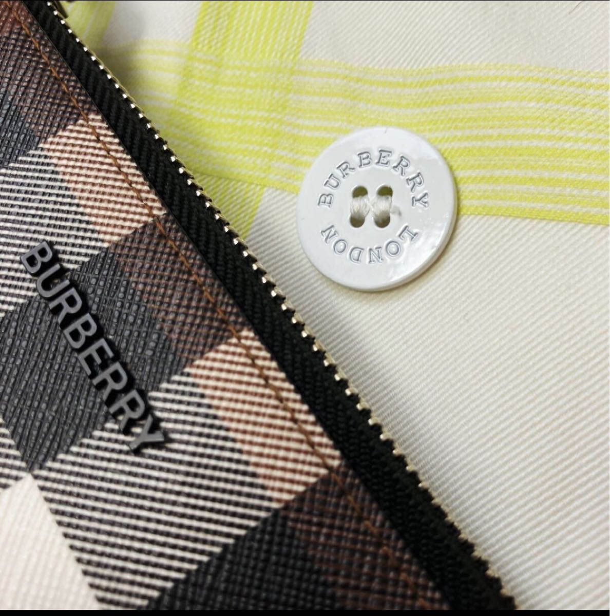 希少 サマートレンチ超美品BURBERRY LONDON UK製タータン 希少 サマートレンチ超美品BURBERRY LONDON UK製タータン
