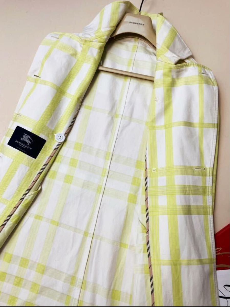 希少 サマートレンチ超美品BURBERRY LONDON UK製タータン 希少 サマートレンチ超美品BURBERRY LONDON UK製タータン
