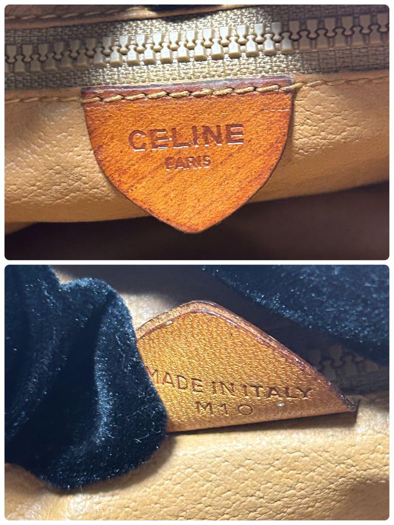 CELINE セリーヌ マカダム ショルダーバッグ ベルト_画像7