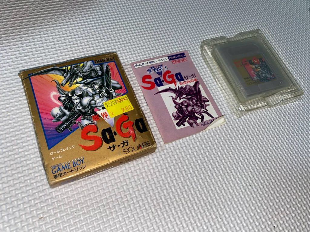 任天堂 ゲームボーイ 魔界塔士 SA・GA サガ Nintendo GameBoy GB ソフト _画像2
