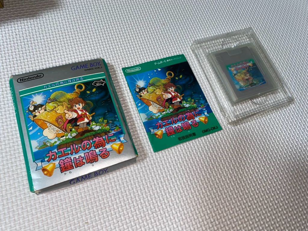 任天堂 ゲームボーイ カエルの為に鐘はなる Nintendo GameBoy GB ソフト _画像2