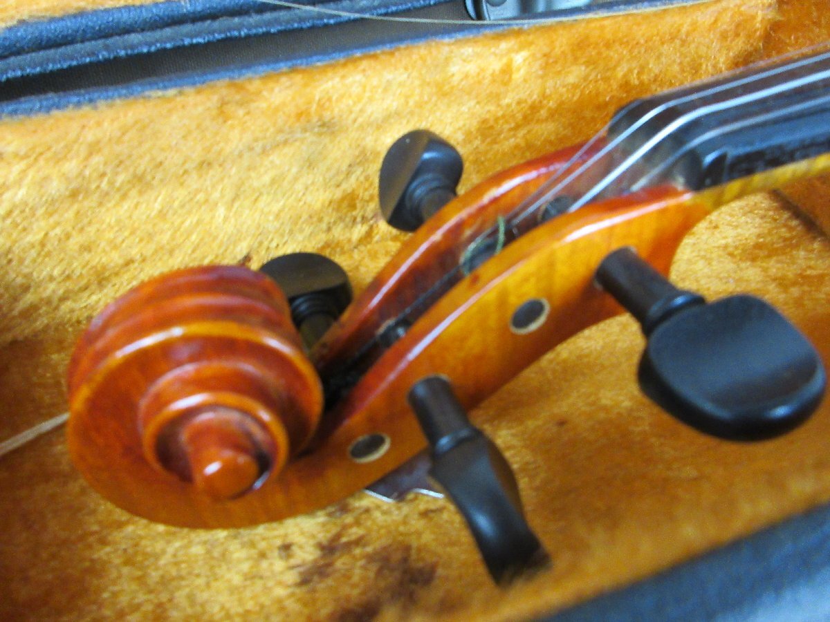  скрипка Германия Germany C.A.Gotz.Jr Nr.112 4/4 размер 1979 год производства смычок 2 шт есть музыкальные инструменты / 140 (SGSS015476)