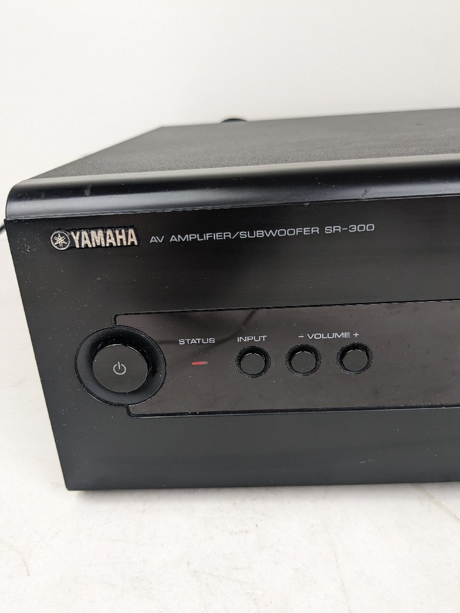 【動作確認済】 アンプ ヤマハ YAMAHA ウーファー サラウンドアンプ SR-300 リモコン付属 HDMIあり / 140 (SGSS015449)_画像2