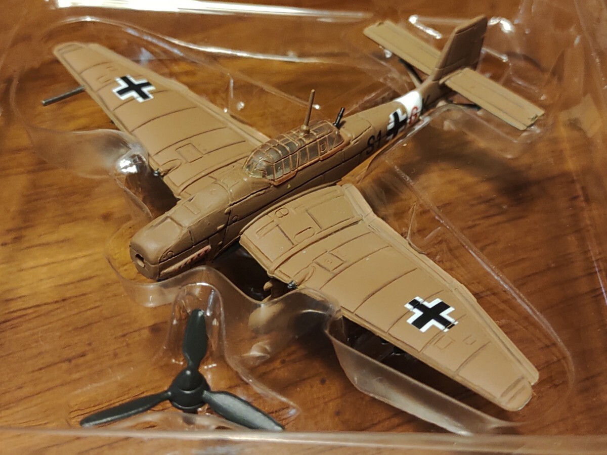 マイクロアーマー第6弾 1/144 スツーカ ユンカース Ju87B-2 Trop 第3急降下爆撃航空団 第Ⅰ飛行隊第2中隊 リビア 1941年 童友社 ドラゴン_画像1