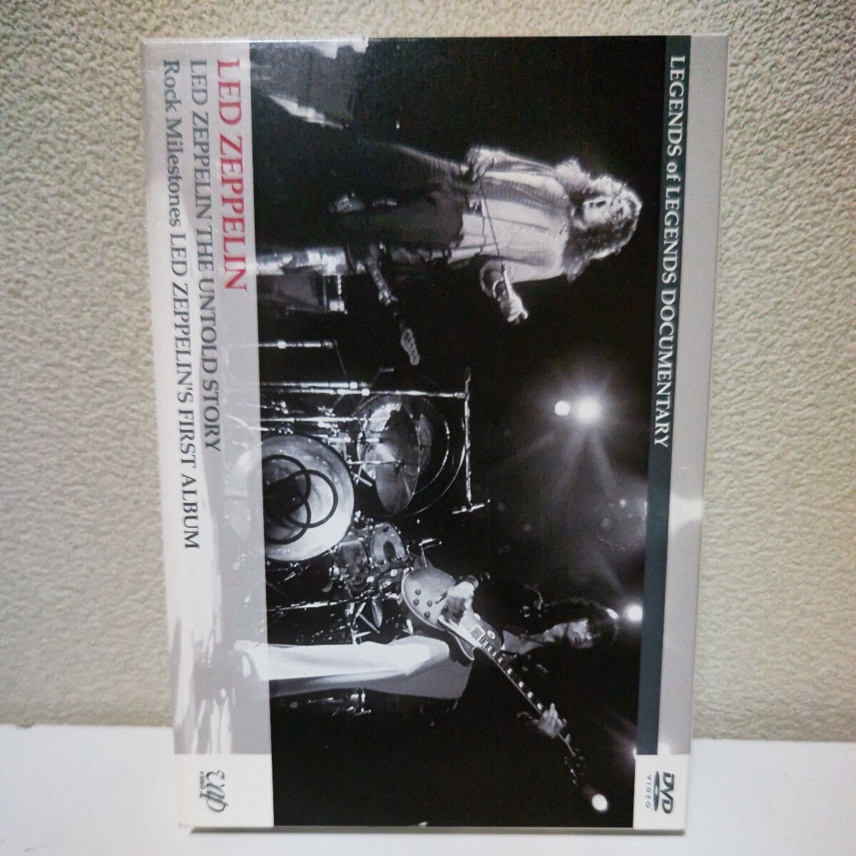 LED ZEPPELIN/The Untold Story 輸入盤DVD 4枚組 ステッカー付き レッド・ツェッペリン ロバート・プラント ジミー・ペイジの画像1