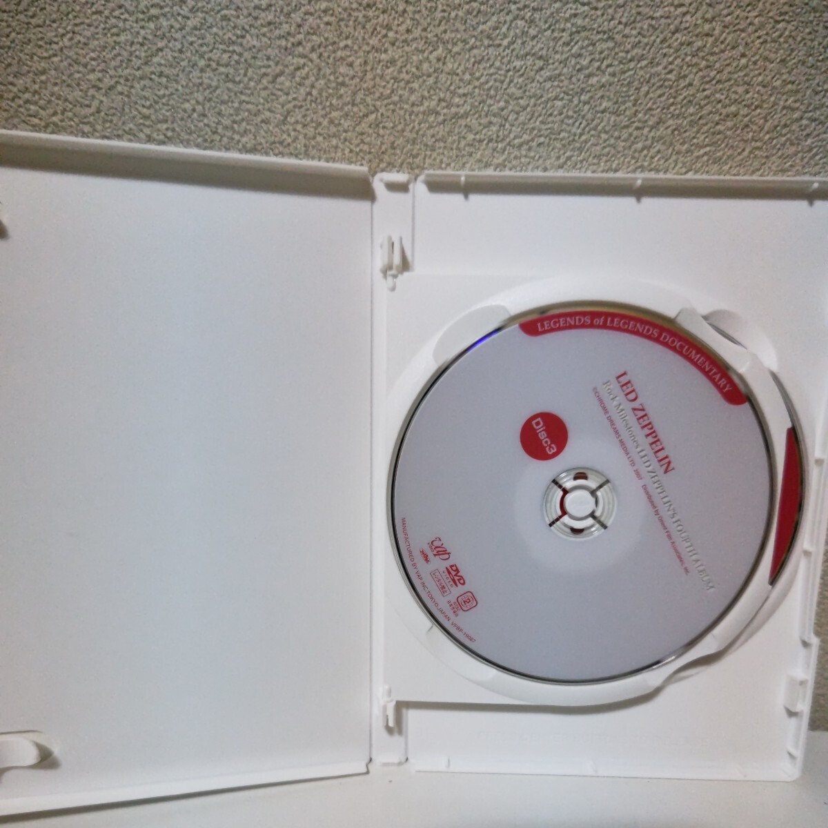 LED ZEPPELIN/The Untold Story 輸入盤DVD 4枚組 ステッカー付き レッド・ツェッペリン ロバート・プラント ジミー・ペイジの画像8