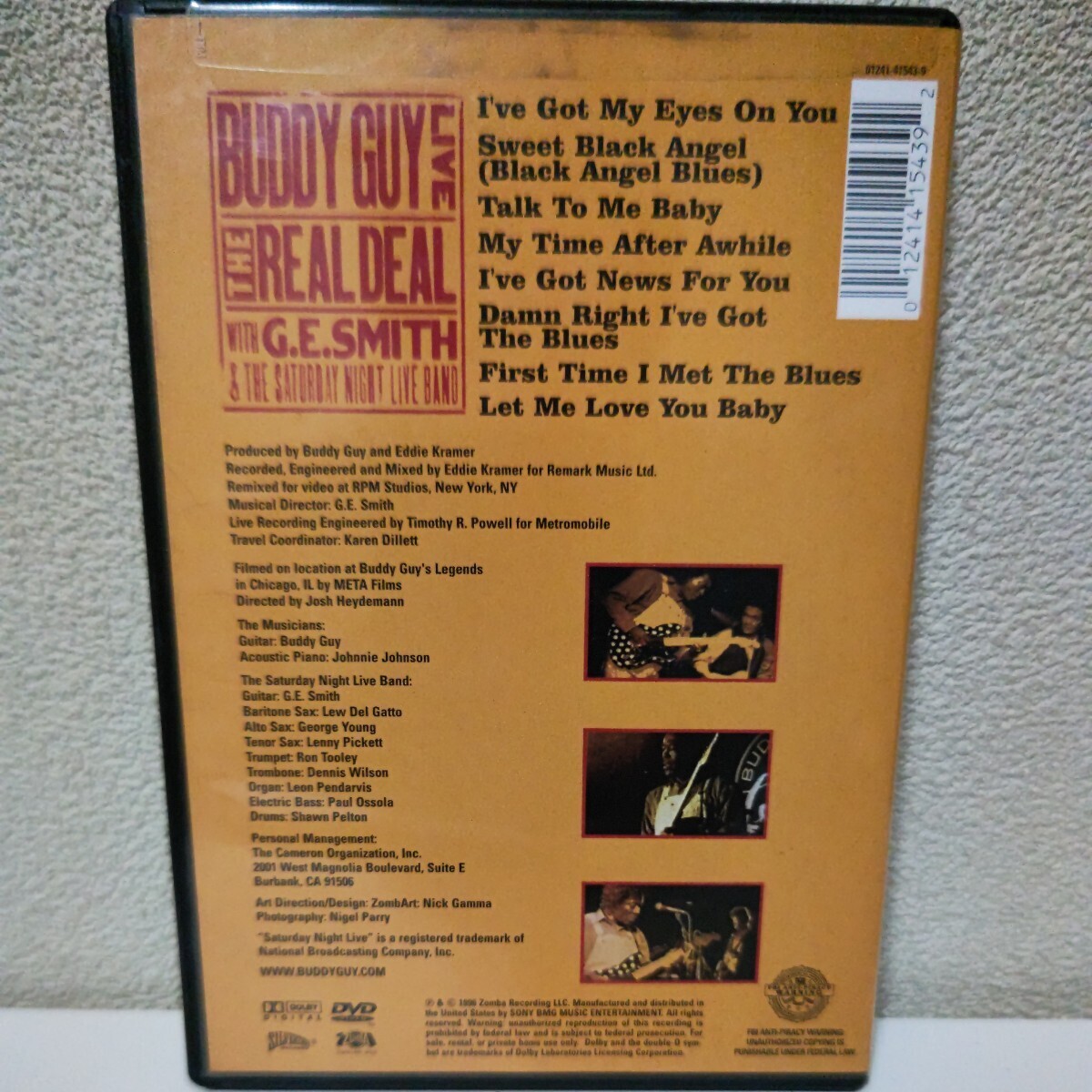 BUDDY GUY/Live! The Real Deal foreign record DVDbati*gai