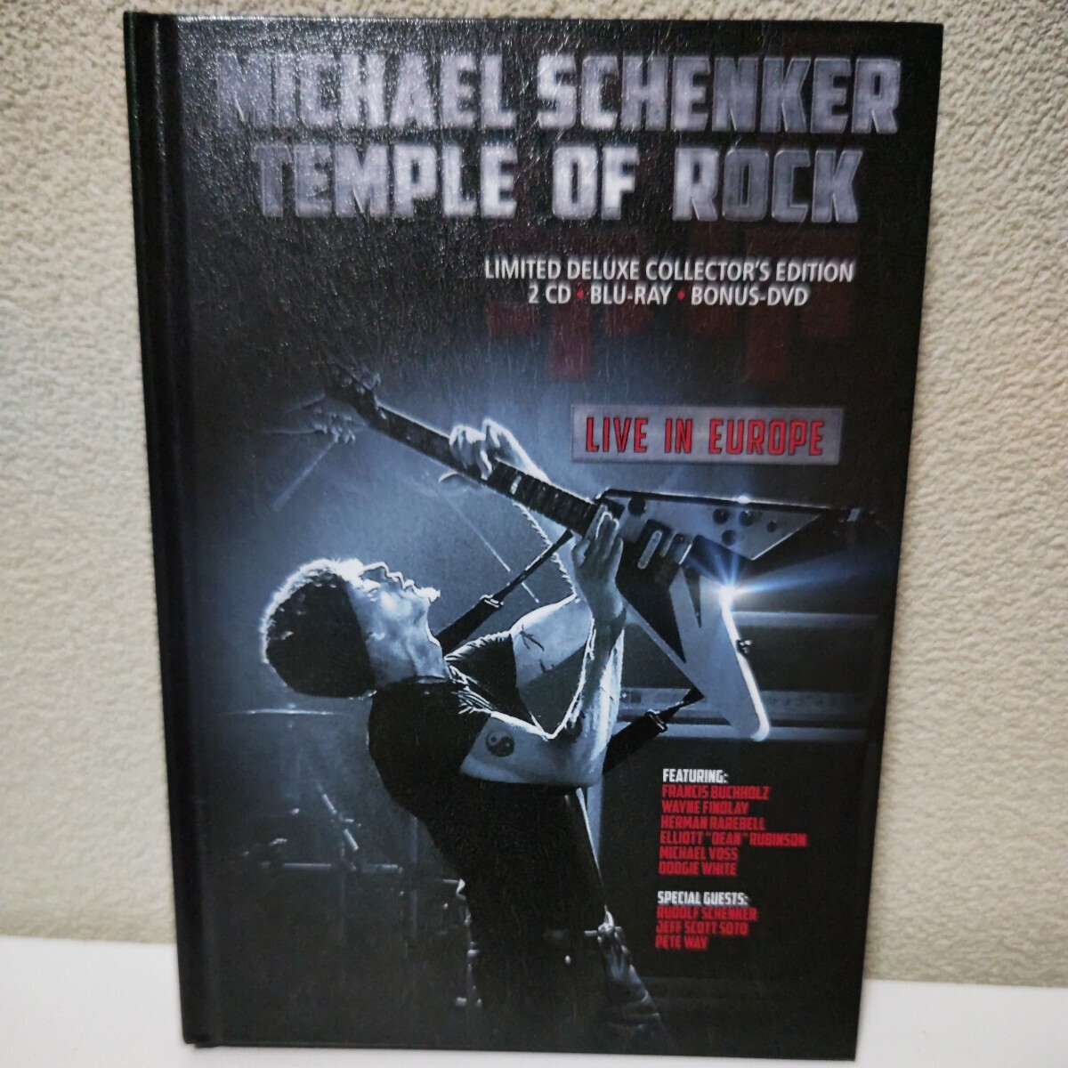 MICHAEL SCHENKER/Temple of Rock foreign record DVD+Blu-ray+2CD 4 sheets set Michael *shen car 