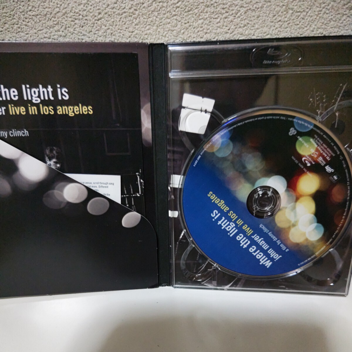 JOHN MAYER/Where the Light is Live in Los Angeles foreign record Blu-ray John *me year 