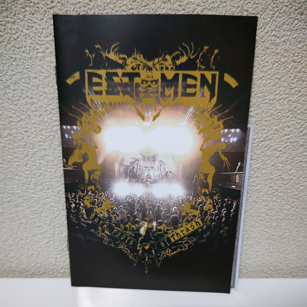 TESTAMENT/Dark Roots of Thrash foreign record Blu-ray+2CD 3 sheets set tester men to Special made can case 