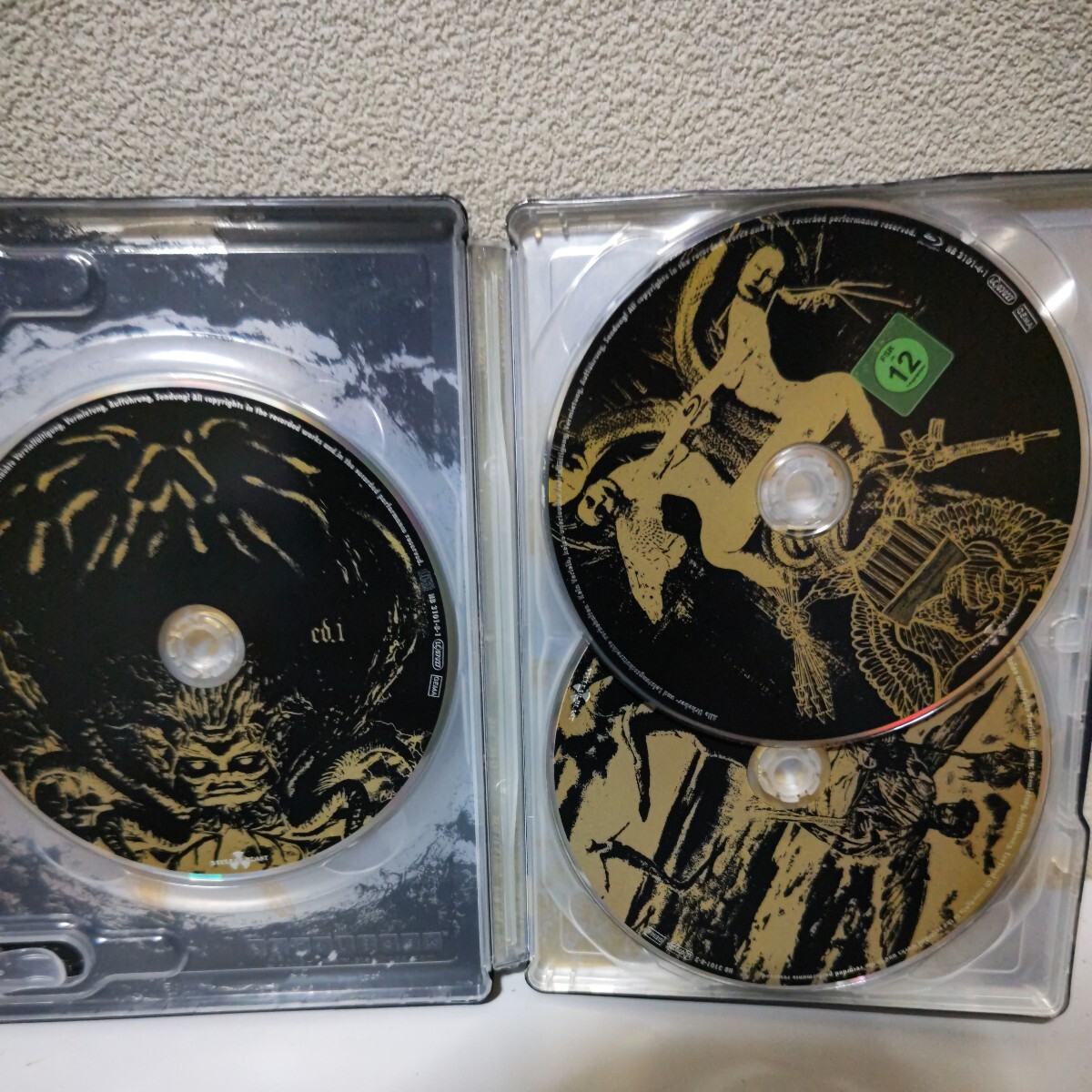 TESTAMENT/Dark Roots of Thrash 輸入盤Blu-ray＋2CD 3枚組 テスタメント 特製缶ケース_画像4