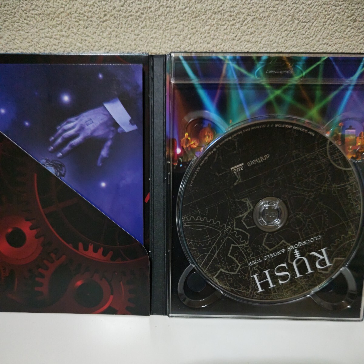 RUSH/Clockwork Angeles Tour зарубежная запись Blu-ray Rush 
