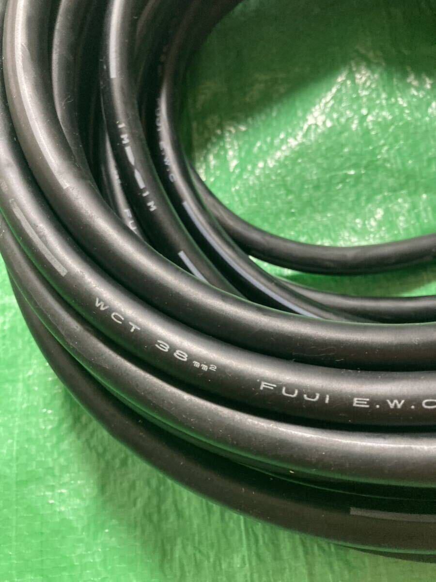  Fuji electric wire industry corporation WCT38mm2 20m welding for cap tire vise earth 38ske new goods 1 pcs 