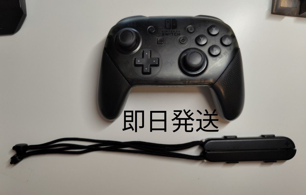 Nintendo switch 純正プロコン(右スティック難あり) + Nintendo switch 純正プロコン(右スティック難あり) +