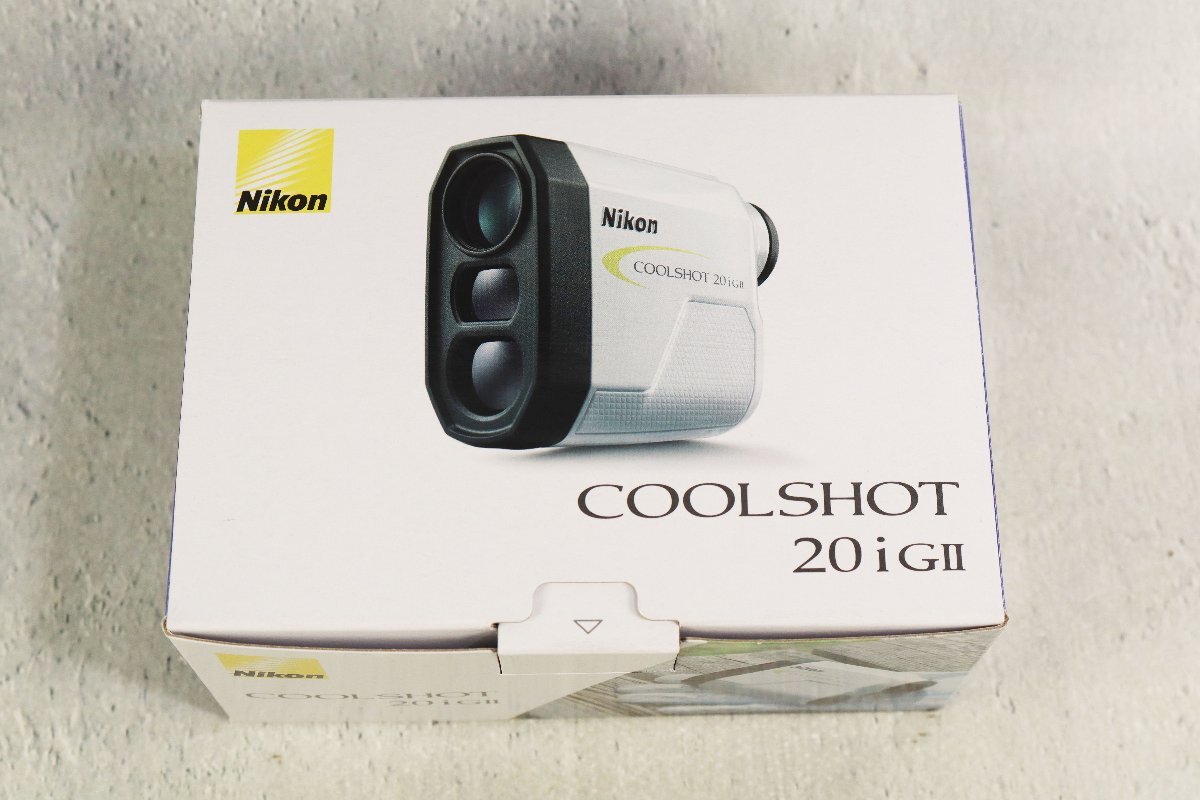 新品 未使用 Nikon COOLSHOT 20iGⅡ ニコン クールショット ゴルフ 距離計_画像1