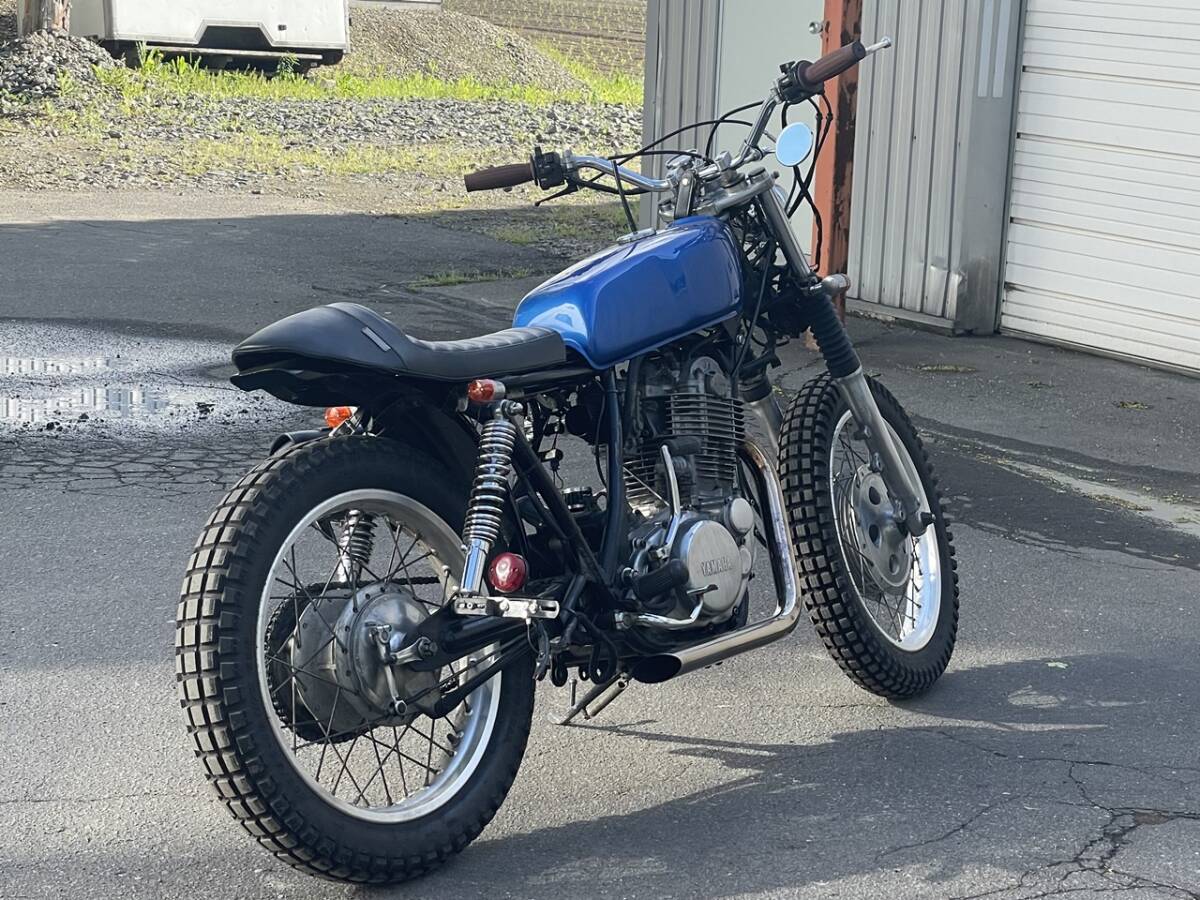 札幌発 YAMAHA SR400 1JR 1992年式 3HT3型 2H6 キャブ 4スト ヤマハ 車検R7年10月付き オフロード カスタム 前後タイヤ 多数！全国納車！_画像6