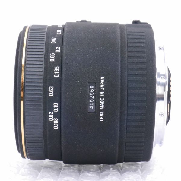 ☆良品・完動☆SIGMA 50mm F2.8 DG MACRO EX キヤノン用 EFマウント マクロレンズ☆保証付☆B639_画像7