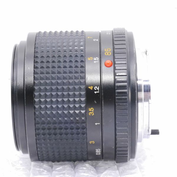 ☆実用品・完動☆MINOLTA MD 85mm F2 ミノルタ 単焦点レンズ☆保証付☆B573._画像7