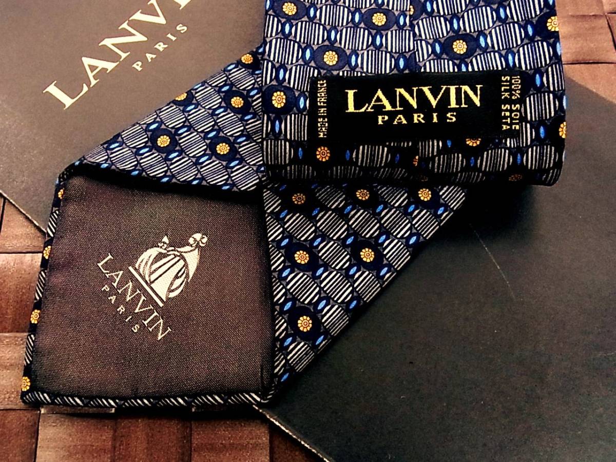 【美品】y9870★ランバン【LANVIN】ネクタイ_画像3