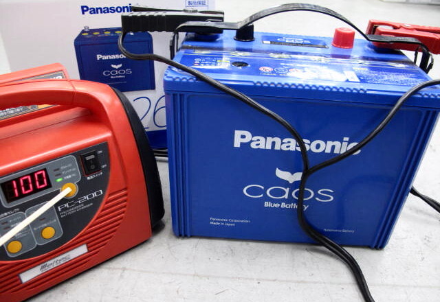 Panasonic CAOS 125D26R 2021年12月購入 ブルーバッテリー N-125D26R/C7 大容量 最高水準 パナソニック カオス Blue Battery 壱の画像2