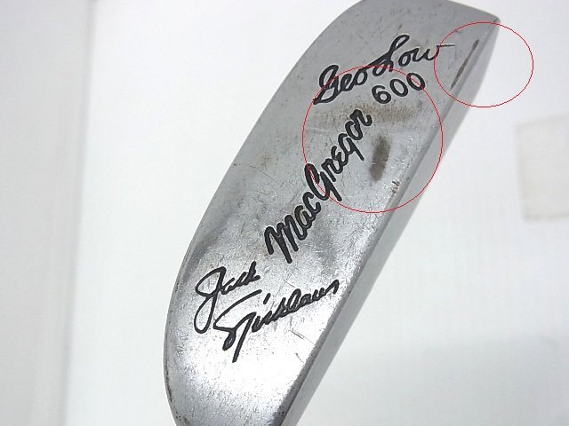 ■ヴィンテージ■マグレガー■Jack Nicklaus ジョージロー600■34インチ■HC付き■中古_画像5