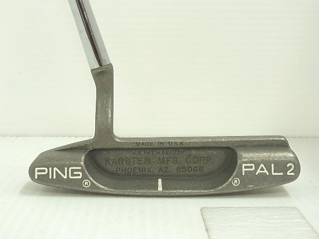 ■レア■ピン■PAL 2 ステンレス AES Lalpir Financial Closing memorial putter■35インチ■珍品中古_画像4