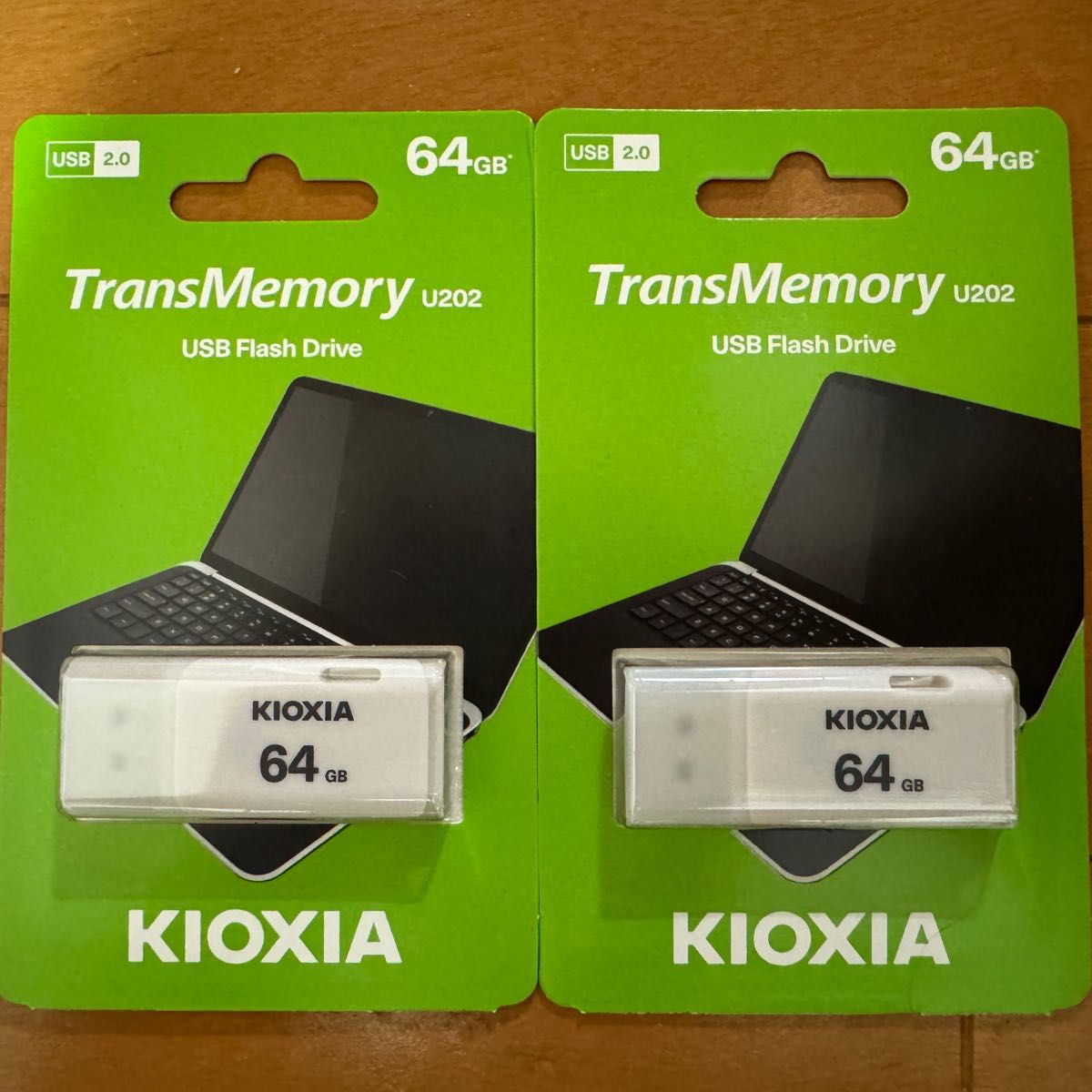 KIOXIA USBメモリ 64GB 2個セット