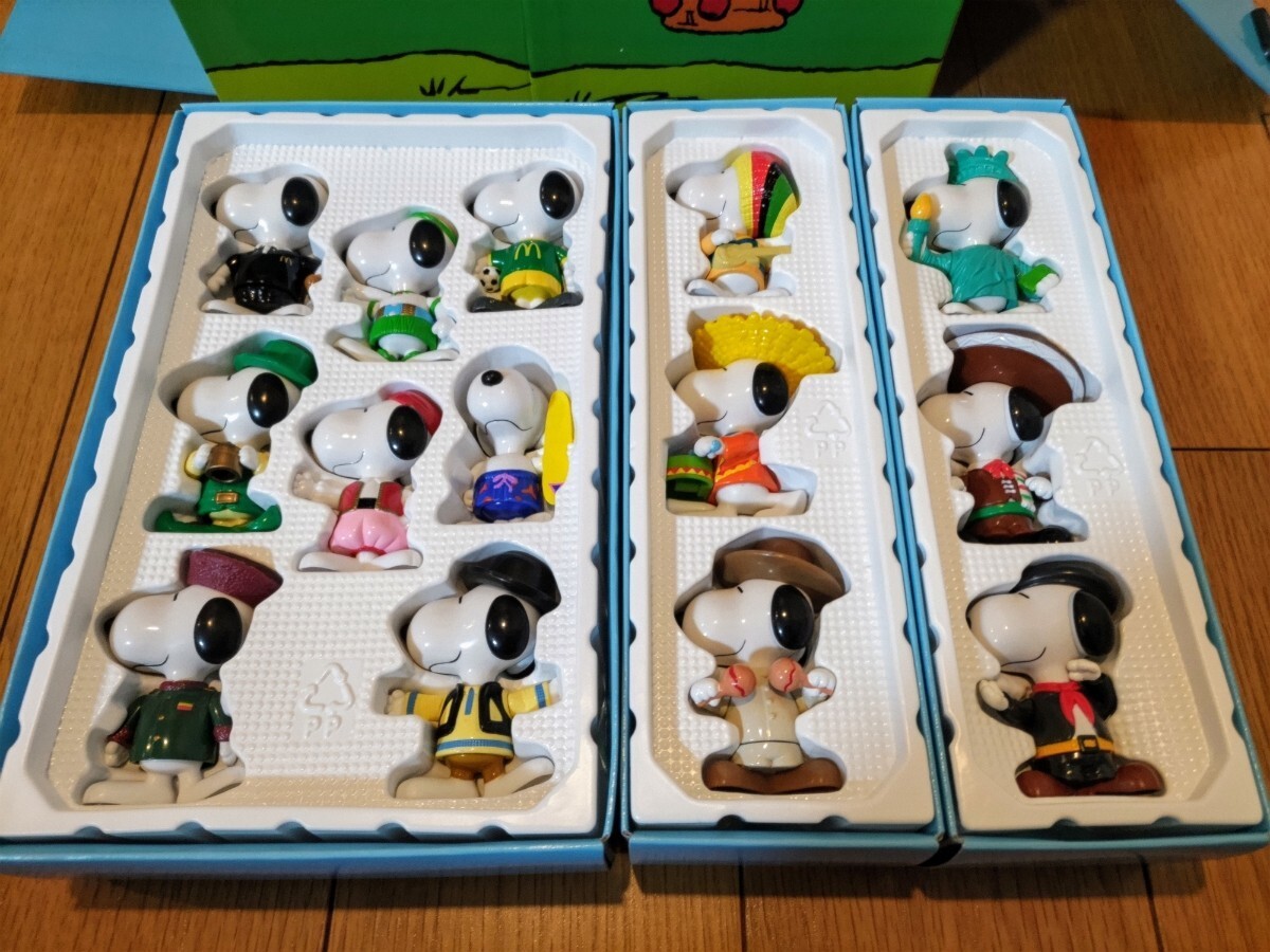 マクドナルド　スヌーピーワールドツアー２　 BOX（28種類）入り　 レア物　未使用　SNOOPY WORLD TOUR　フィギュア_画像4