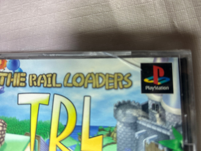 PS TRL (The Rail Loaders) 新品未開封　ビニール傷　ケースヒビあり　SLPS02626 有限会社ビクトリー_画像4