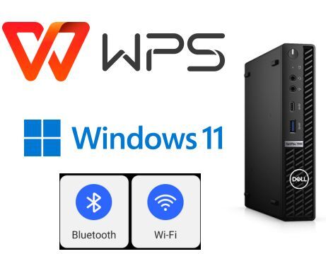 D633/Dell OptiPlex7090Micro第11世代i5-11500T/M.2 NVME256GB+HDD1TB/メモリ16GB(PC4-3200)/WIN11PRO/Office WPS/内蔵無線wifi6+Bluetooth_画像1