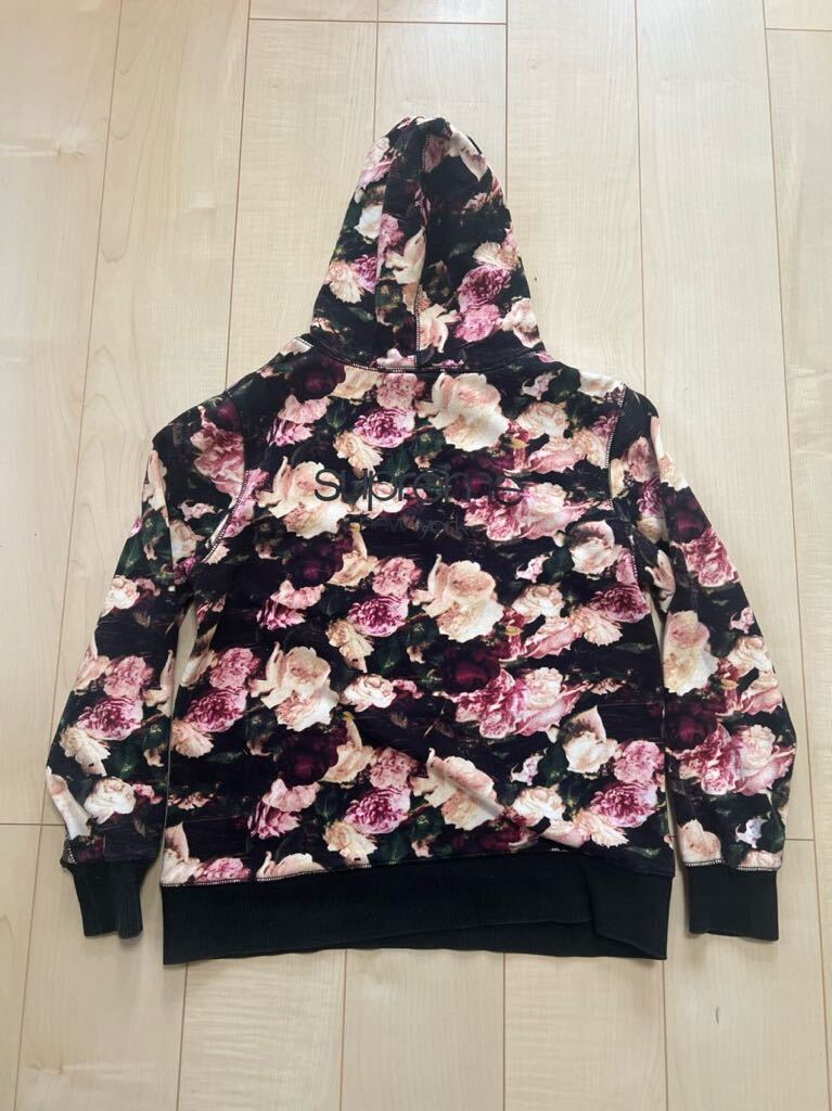 13ss Supreme Power Corruption Lies Pullover Lサイズ　パーカー　スウェット花柄　classic Logo 総柄　ボックス_画像8