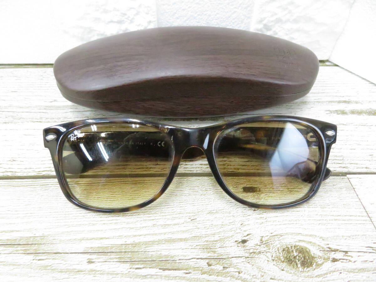 5J023SZ◎Ray-Ban レイバン WAYFARER ウェイファーラー 型番不明  サングラス 眼鏡フレーム◎中古品の画像1