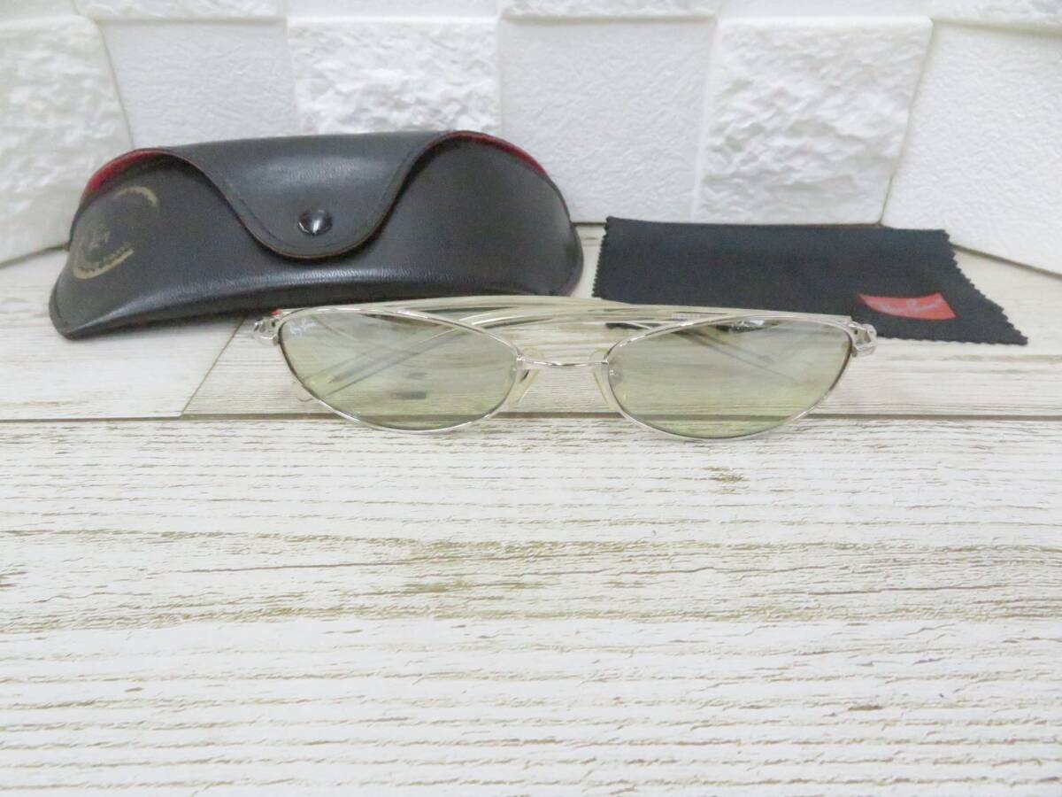 5J231SZ◎Ray-Ban レイバン RB3232 003/52 　 サングラス　眼鏡フレーム　メガネ◎中古品_画像1