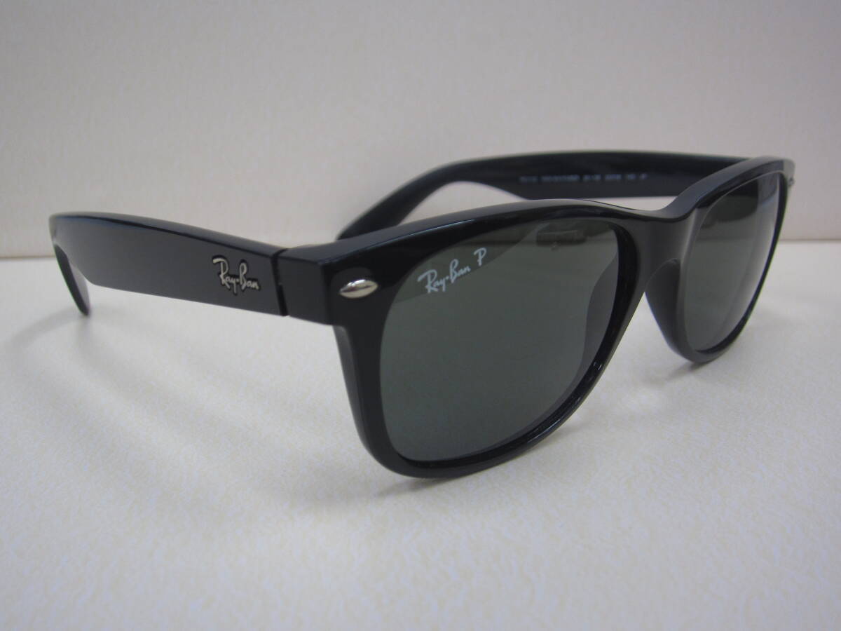 5E274NZ*Ray-Ban/ RayBan NEW WAYFARER новый Wayfarer RB2132 солнцезащитные очки / очки черный * б/у товар 